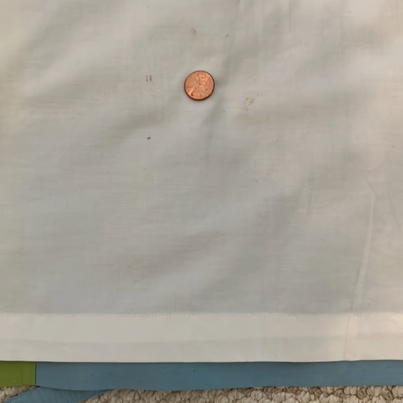 Pottery Barn Teen Silk Dupioni Silk Curtains In Purple Blue Green Two Panels - Picture 5 of 9